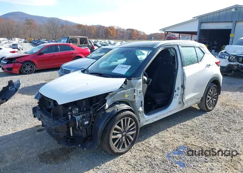 2021 Nissan Kicks Sv Xtronic Cvt из США, поврежденный, VIN 3N1CP5CV6ML487634